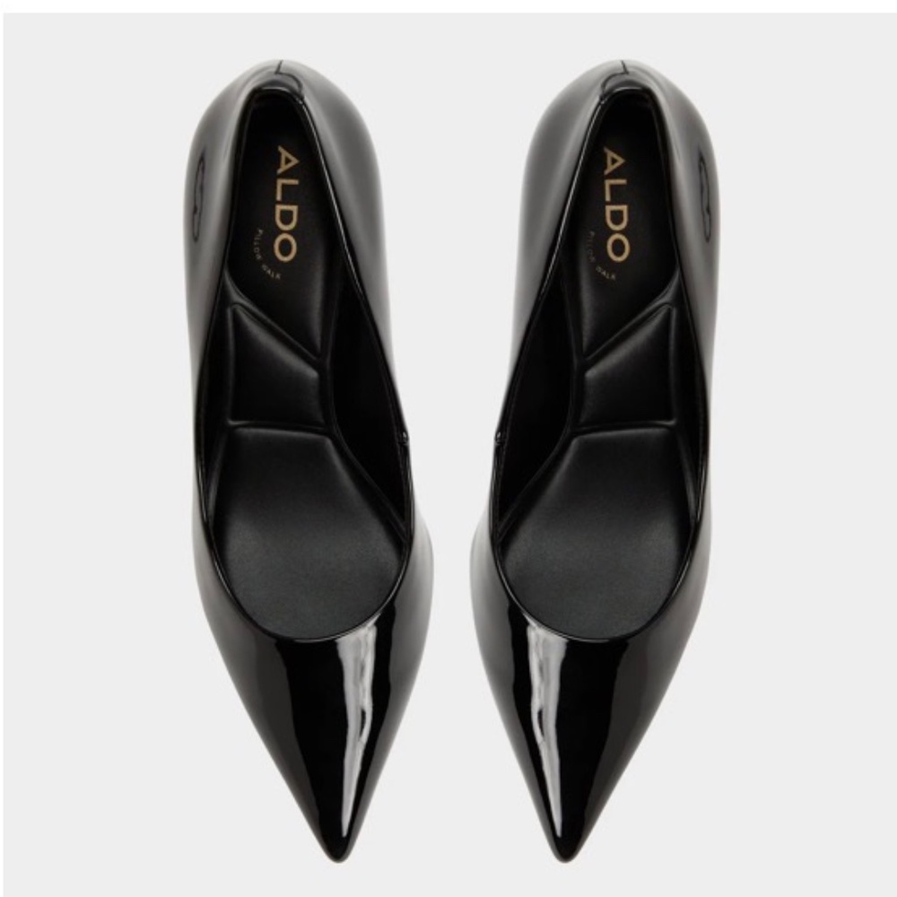 ALDO KAITIE Black Patent Leather Pumps - Picture 3 of 8